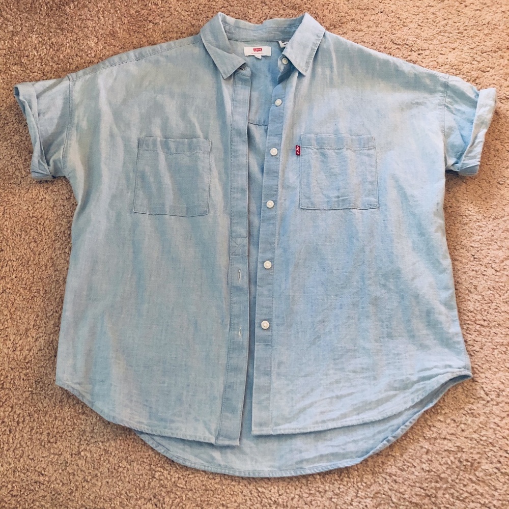 Levi's Denim Button-Up T